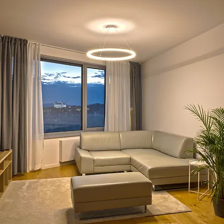 Skau Sky Park Mint By Zaha Hadid 22 Floor 1 Tower Free Parking Διαμέρισμα Μπρατισλάβα